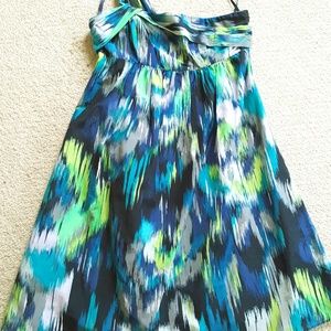 Ann Taylor Loft- One Shoulder Dress Size 0